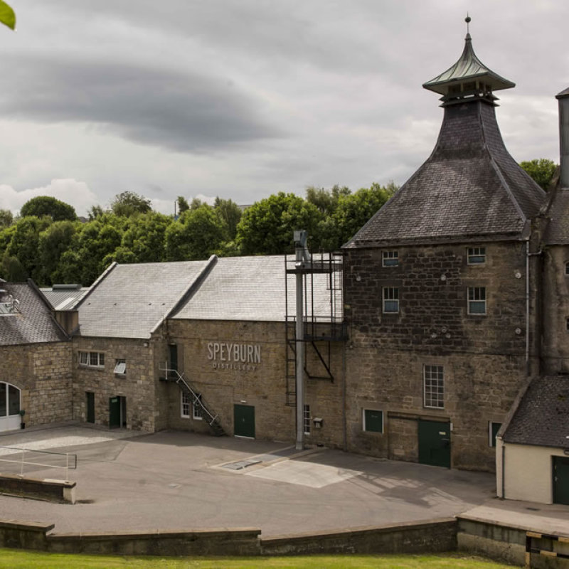 Speyburn Distillery Courtyard
