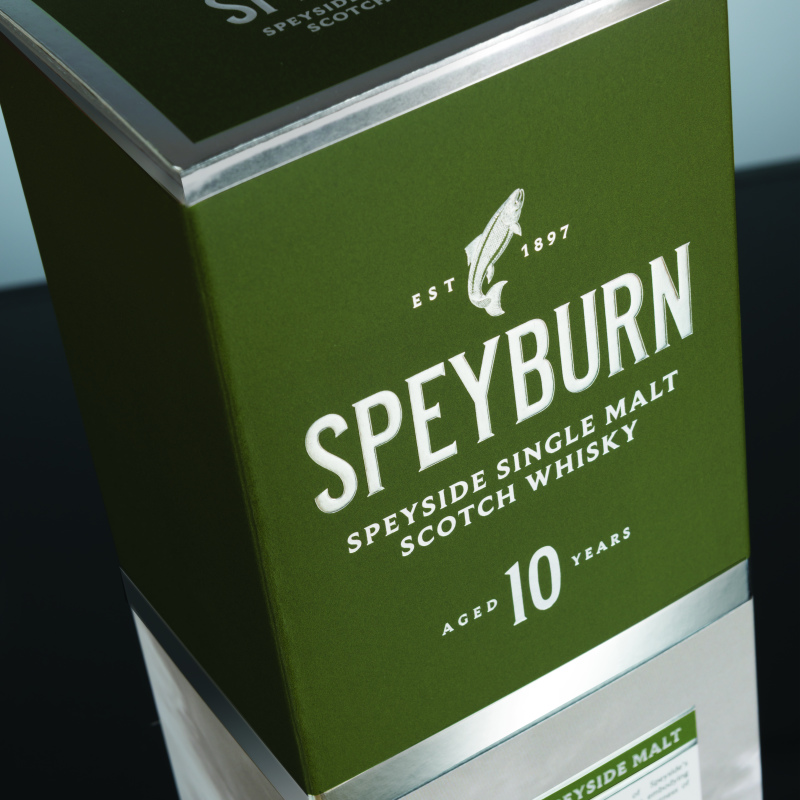 Spey 10YO Carton angle Beauty shot