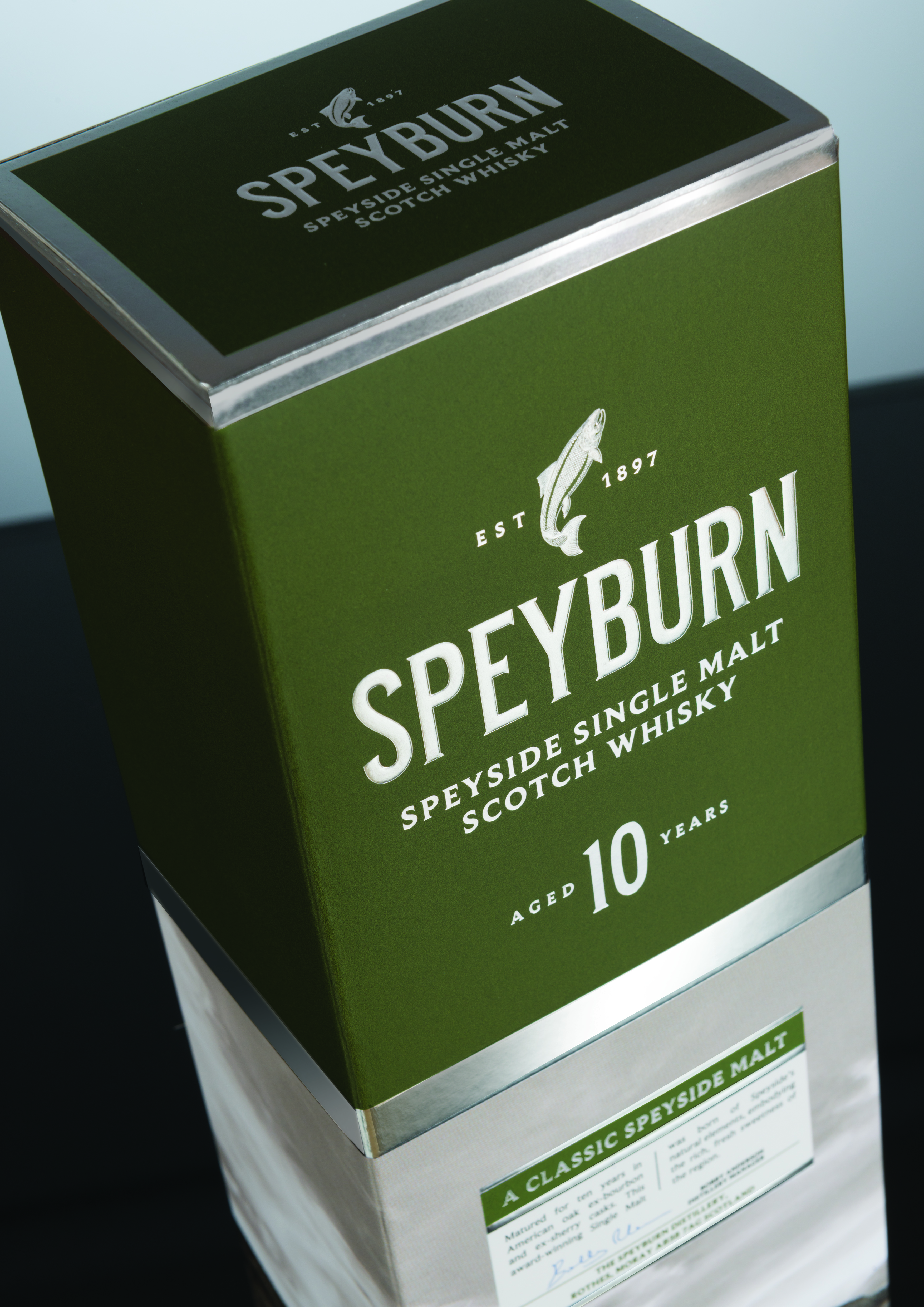 Whisky Speyburn Hopkins Reserve - Single Malt Speyside - 46% Vol - 1 Litre - Édition Voyage Exclusive - Boîte Cadeau