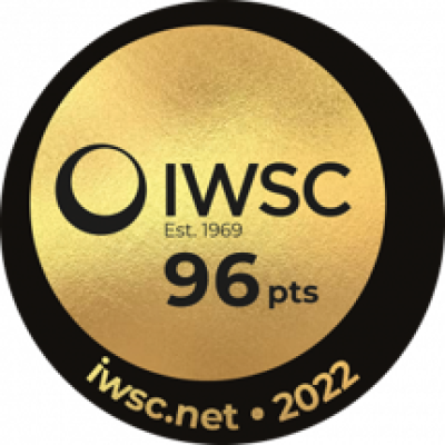 International Wine and Spirit Competition Gold - 96 Points