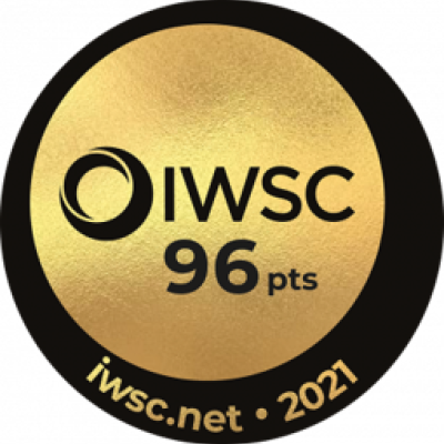 IWSC 2021 - 96 points gold
