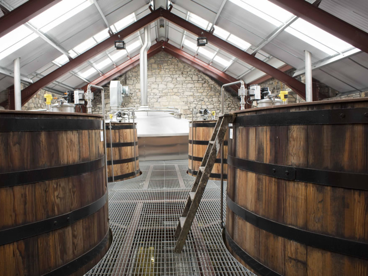 Speyburn Distillery Wooden Washbacks