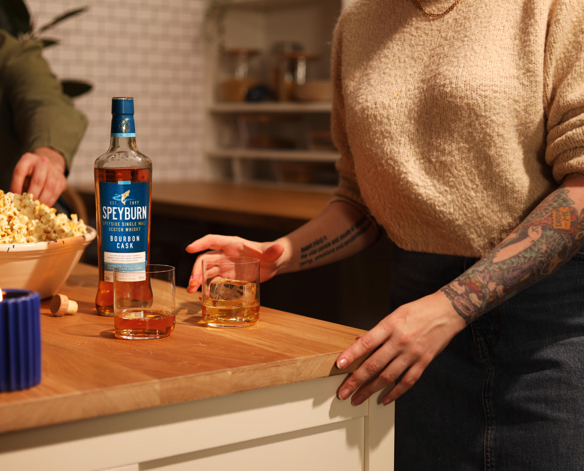Speyburn Bourbon Cask Landscape Kitchen Dram 1