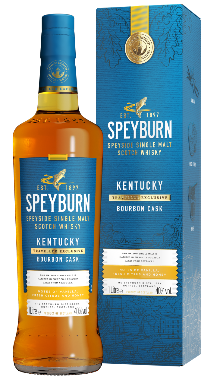 Speyburn Kentucky Bourbon Cask Single Malt Travel exclusive whisky